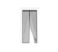 BIANCHERIAWEB Zanzariera Magnetica Per Porta Ingresso E Finestre Anti Insetti Zanzare Protezione Mosche Si Chiude da Sola 140X240 Nero