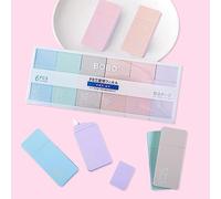 Bianchetto a Nastro, 6 Pezzi Correttore a Nastro Kawaii 6m x 5mm Cancellina Nastro Mini Sbianchetto a Nastro Legami Nastro di Correzione Scrittura Roller per Scuola Ufficio Bambini Studenti Fornitura