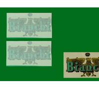 BIANCHI LOGHI AZZURRO LIGHT BLUE LOGOS STICKERS