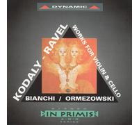 Bianchi Luigi Alberto Works for Violin and Cello (Ormezowski, Bianchi) (CD)