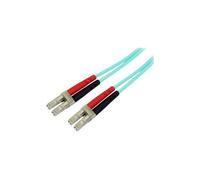 Bianco 1m Startech Fibra Ottica Doppio Rete Cavo 450FBLCLC1