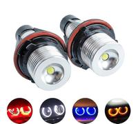 (bianco) 2 lampadine LED Angel Eyes Marker Lights compatibili con E39 E53 E60 E61 E63 E64 E65 E66 E87 525i 530i Xi 545i M5-hy