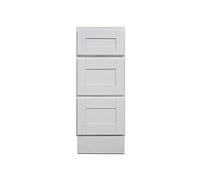 Bianco 30,5 cm Vanity Bagno Elegante Shaker Porta Tradizionale Armadio Cassetto Singolo Lavabo Base Bagno Rubinetto a muro Vessel Vanities Betulla Cucina Legno Legno Legno 30,5 cm L x 80 cm H x 53,3