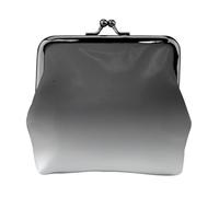 Bianco al nero che stampa il piccolo portafoglio del corredo di viaggio, sacchetto compatto per le avventure di campeggio ed i viaggi di pesca, nero, Taglia unica, Art Deco