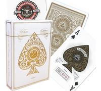 Bianco Artigiani Theory 11 Carte da Gioco Deck Color Oro Magia Trucchi Sealed Ua