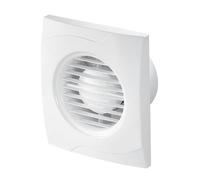 Bianco Bagno Estrattore Ventola 100mm con Timer / Delay Muro Moderno Ventilatore