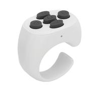 Bianco Bluetooth telecomando per cambiare pagina V5.3 50mAh 119g