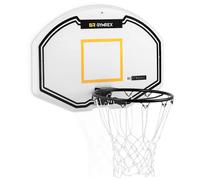 Bianco Canestro basket da muro con tabellone - 91 x 61 cm - Diametro: 42,5 cm | Gymrex