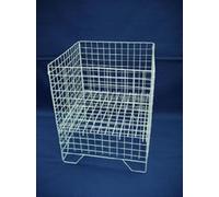 Bianco Cestino Al Dettaglio Merchandising Display Conservazione Grande Piccolo