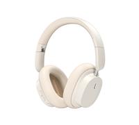 (Bianco) Cuffie wireless Bowie D05 Cuffie Bluetooth 5.3 Cuffie HIFI Cuffie piatte Driver da 40 mm Cuffie pieghevoli