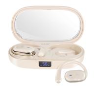 (Bianco) Custodia di ricarica per cuffie wireless a conduzione aerea con display LED