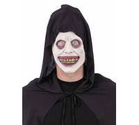 Bianco Dagli Occhi Sorridente Demone Maschera Halloween Maschera Donna Uomo