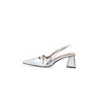 Bianco Décolleté sling 'Maralyn' argento Donna Bianco 41 argento