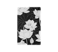 Bianco e nero fiore decorativo interruttore piastra copre unico parete piastre tapa para interruptor de luz interruttore a levetta