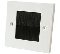 Bianco Frontalino,Nero Spazzola 50X50MM Accessorio Tipo Spazzola Modulo Wi Per