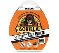 Bianco Gorilla Nastro 48mm X 10M Forte Condotto Gaffa Liscio Ruvido Impugnatura