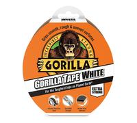 Bianco Gorilla Nastro 48mm X 27M Forte Condotto Gaffa Liscio Ruvido Impugnatura