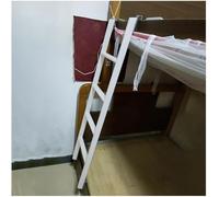 Bianco Grigio Nero Gancio su Scala A Castello per Viaggio Rimorchio Scuola, RV Scala Appesa, Dormitorio in Metallo Letto A Soppalco Scala, 116 130 140 150 Cm di Altezza, White, 1.5m/59/4.9ft