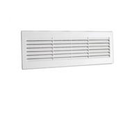 Bianco griglia di ventilazione 110 mm x 460 mm/10,9 x 46 cm persiana a parete condotto di ventilazione TRU25