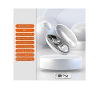 (Bianco) I più piccoli auricolari invisibili per dormire, mini cuffie da lavoro nascoste, auricolari