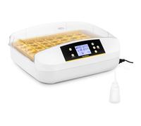Bianco Incubatrice per uova professionale - 42 uova - Lampada sperauova integrata - Completamente automatica | incubato