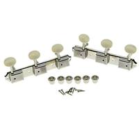 Bianco invecchiato Kaish nickel W/3 per lato 3 x 3 su una piastra vintage Guitar chiavi di accordatura sintonizzatori Corea in
