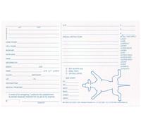Bianco Klip Kards Toelettatura per Cani Kennel Carta Schema Info Checklist 5 x 8