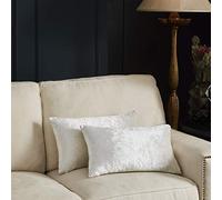 Bianco Lusso Cuscino Copre Caso, La striscia di velluto accento a cuscino, Miglior decorativi square sham cuscino copre per divano divano letto arredamento 30x50cm set di due
