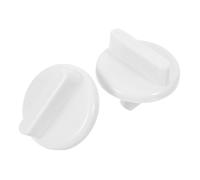 Bianco Manopola Termostato Frigorifero Ariston 2 Pezzi ABS | Compatibile Frigorifero e Congelatore, Design Minimalista, Controllo Preciso, per Cucina Domestica
