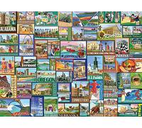 Bianco Mountain America (Stati Uniti) 1000 Pezzi Puzzle 760mm x 610mm