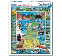 Bianco Mountain Best Of Nuovo Hampshire 1000 Pezzi Puzzle 760mm x 610mm