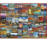 Bianco Mountain Migliore Posti IN America 1000 Pezzi Puzzle 760mm x 610mm