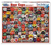 Bianco Mountain Puzzle Birra Tappi 550 Pezzi Puzzle 610mm x 450mm ( WMP )