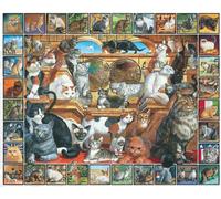 Bianco Mountain Puzzle World Of Gatti 1000 Pezzi Puzzle 760mm x 610mm