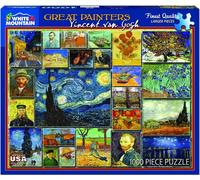 Bianco Mountain Vincent Furgone Gogh Montaggio 1000 Pezzi Puzzle 760mm x 610mm