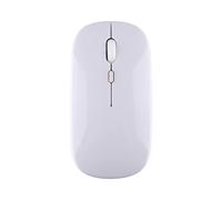 (Bianco) Mouse Bluetooth per iPad Samsung MatePad Lenovo MiPad Android Windows Tablet Batteria Wireless