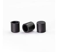 Bianco/Nero 3mm-78.5mm Cappucci Rotondi in Gomma di Silicone Guarnizione di Protezione Guarnizione Antipolvere Tappi di Copertura per Bullone Tubo Furniture-5.7mm-10pcs,Nero