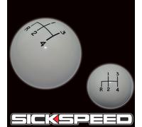 Bianco Ol Skool Cambio Pomello 4RDL Manuale Corto Copriletto Comando Del 12X1.25