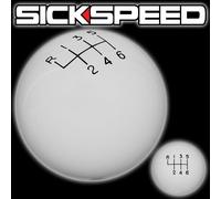 Bianco Ol' Skool Cambio Pomello Per 6 Velocità Corto Throw Selettore UN2 Kit Di