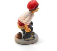 Bianco pastore Figura presepe nascosto di 6,5 cm. trova la figura natalizia. l'uomo che fa la cacca. figurina cagando. set di scena di natività, figure, gesù. 3 Re. modelli in scala