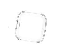 (Bianco) Pellicola protettiva antiurto in silicone per Fitbit Versa2 blu trasparente