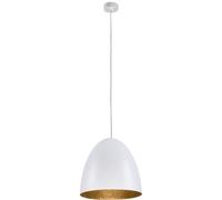 Bianco Pendelleuchte Oro Metallo Rotondo Loft Soggiorno Pranzo Lampada Ornella
