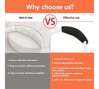 (Bianco) Per Anker Soundcore Space Q45 Life Q30 Q35 Cuscinetti auricolari di ricambio Custodia in silicone