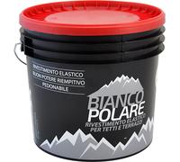 Bianco Polare Vernice Acrilica Per Tetti Kg. 20 Colore Rosso - A-009