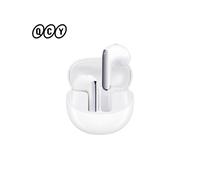 (BIANCO) QCY HT10 AilyBuds Pro+ ANC Cuffie wireless Audio ad alta risoluzione LDAC Bluetooth 5.3 Auricolari