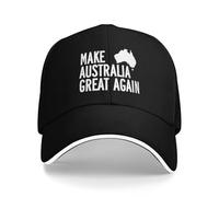 Bianco Rendi L'australia Grande di Nuovo Mappa Piscina Partito Berretti da Baseball delle Donne Unisex Femminile Cappello da Sole da Spiaggia Snapback cap Cotone, per Tutte Le Stagioni