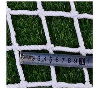 Bianco Rete di Sicurezza Corda di Nylon Multi-Purpose for I Bambini, Arrampicata della Corda Tessuto Mesh Rete for Ringhiera del Balcone Banister Stair Parco Giochi(Size:1X2M(3X7FT),Color:bianco)