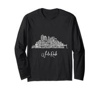 bianco, roccia, British Columbia, orizzonte, souvenir, paesaggio urbano Maglia a Manica