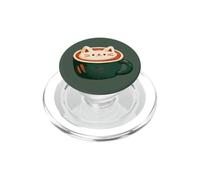 Bianco Rosa Macaron Stack Girlie per ragazze, adolescenti PopSockets PopGrip per MagSafe