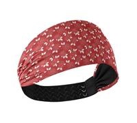 Bianco Rose Lines Rosso Retro Raffreddamento palestra fascia Elastico fasce per il sudore per Calcio Ciclismo basket cintillos de pelo para mujeres